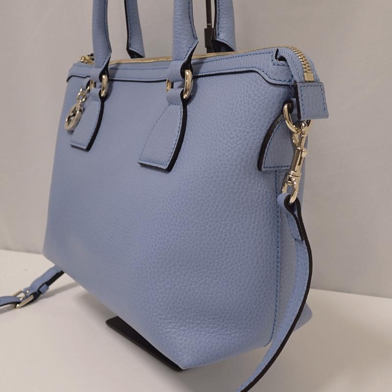 GUCCI】グッチ 2WAYハンド/アウトレット 449656 ブルー 水色 ほとんど 