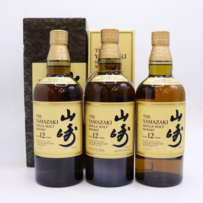 しんくん専用　サントリー山崎12年3本 しんくん専用 サントリー山崎12年3本 【公式通販】