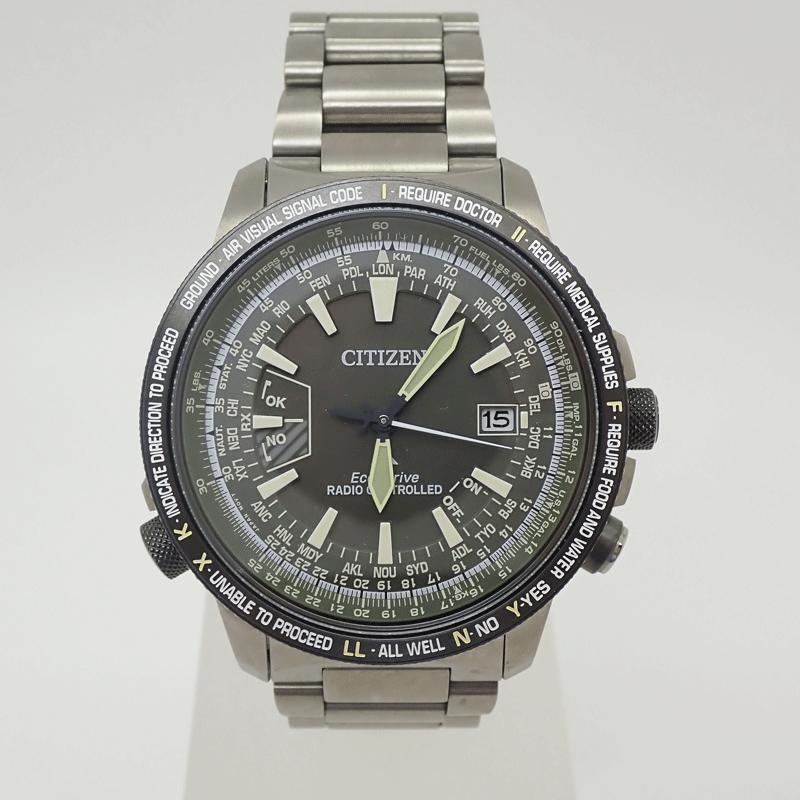 cager　シチズン プロマスター　ソーラー電波　CB0206-86X CITIZEN PROMASTER SKY』シチズン プロマスター エコドライブ電波