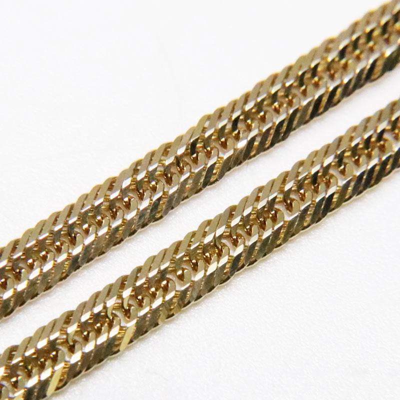 K18 750 アンクレット 喜平 トリプル 12面 実重量5.2g 約5g 幅約