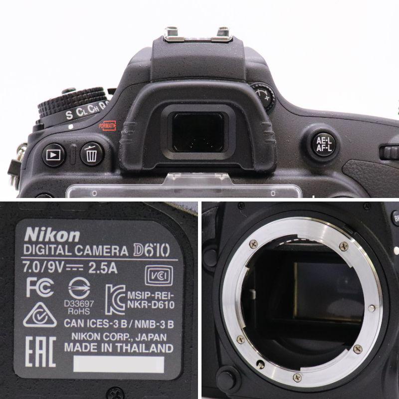ニコン（Nikon） FXフォーマットデジタル一眼レフカメラ D610 / F 