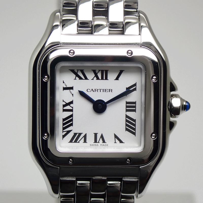 CARTIER カルティエ ウォッチ パンテール ドゥ カルティエ ミニ 時計 WSPN0019 腕時計
 ステンレススチール シルバー レディース【中古】431 WSPN0019 シルバー Cartier（カルティエ）パンテール ドゥ カルティエ