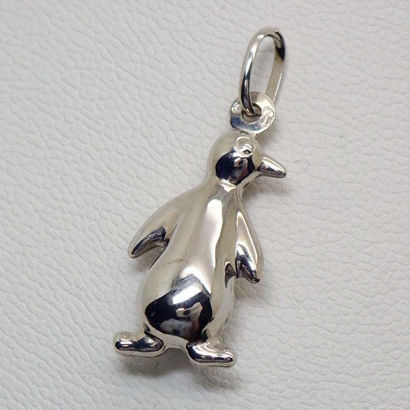 UNOAERRE（ウノアエレ） WG Ag 750刻印 ペンギンデザイン ペンダント
