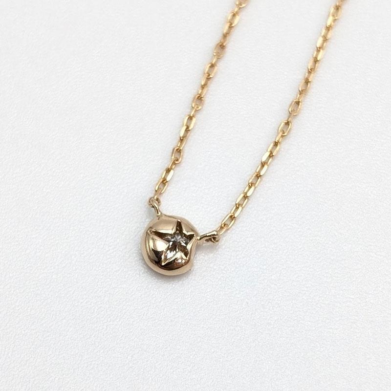 STAR JEWELRY スタージュエリー K18 YG ダイヤモンド ムーン STAR JEWELRY スタージュエリー K18 YG ダイヤモンド ムーン