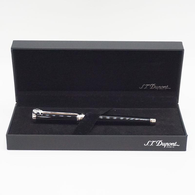 新品同様 美品】デュポン S.T.Dupont キャップ式ローラーボールペン