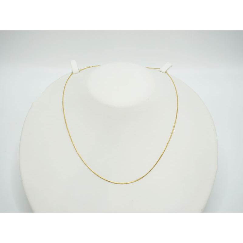 新品同様】UNOAERRE ウノアエレ 750 K18 ネックレス 40cm 約2.5g ☆ 1