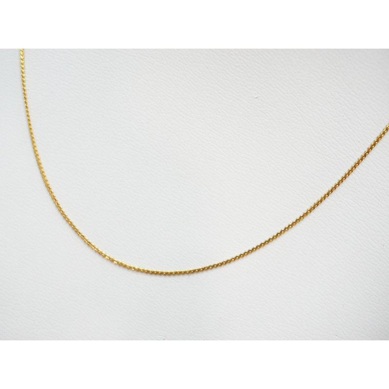 新品同様】UNOAERRE ウノアエレ 750 K18 ネックレス 40cm 約2.5g ☆ 1