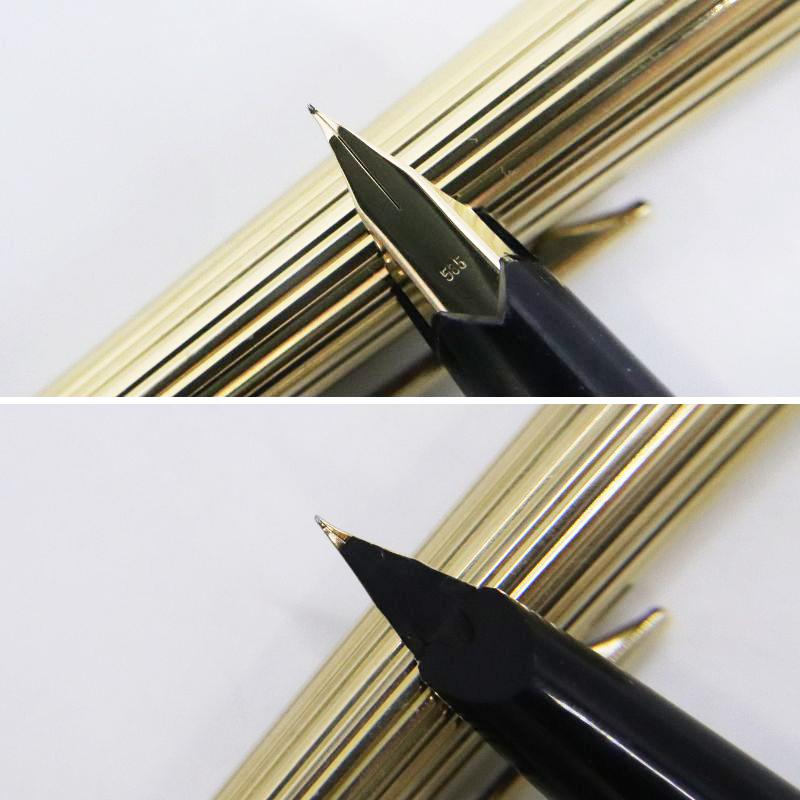 中古 万年筆 ペン先14K 585 2本セット MONTBLANC モンブラン 227