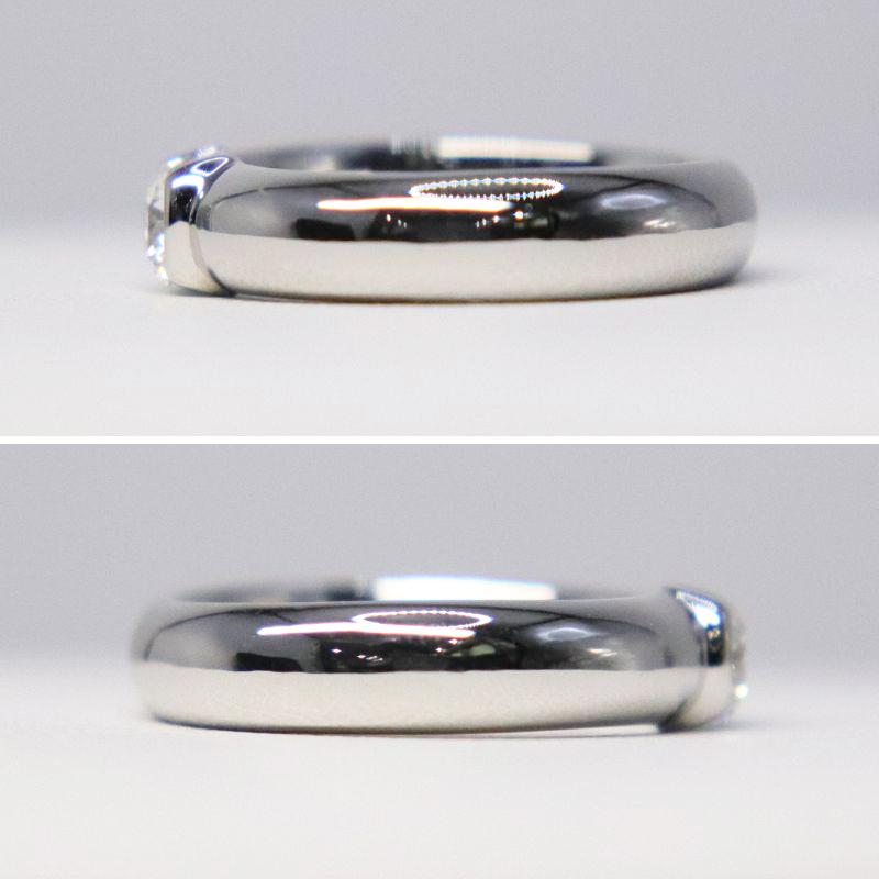 TIFFANY&Co.（ティファニー） Pt950 ドッツソリティアリング 0.24ct 約