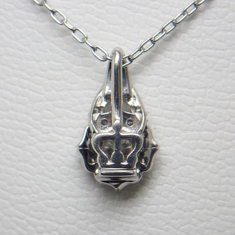 ROYAL ASSCHER（ロイヤルアッシャー） Pt950 ダイヤモンド ネックレス 