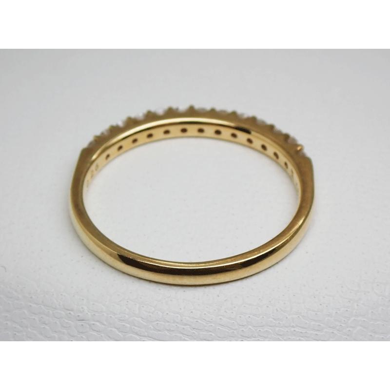 ヴァンドーム青山　k18 ハーフエタニティリング APVR0492__DI ハーフエタニティ リング 0.10ct｜リング・指輪
