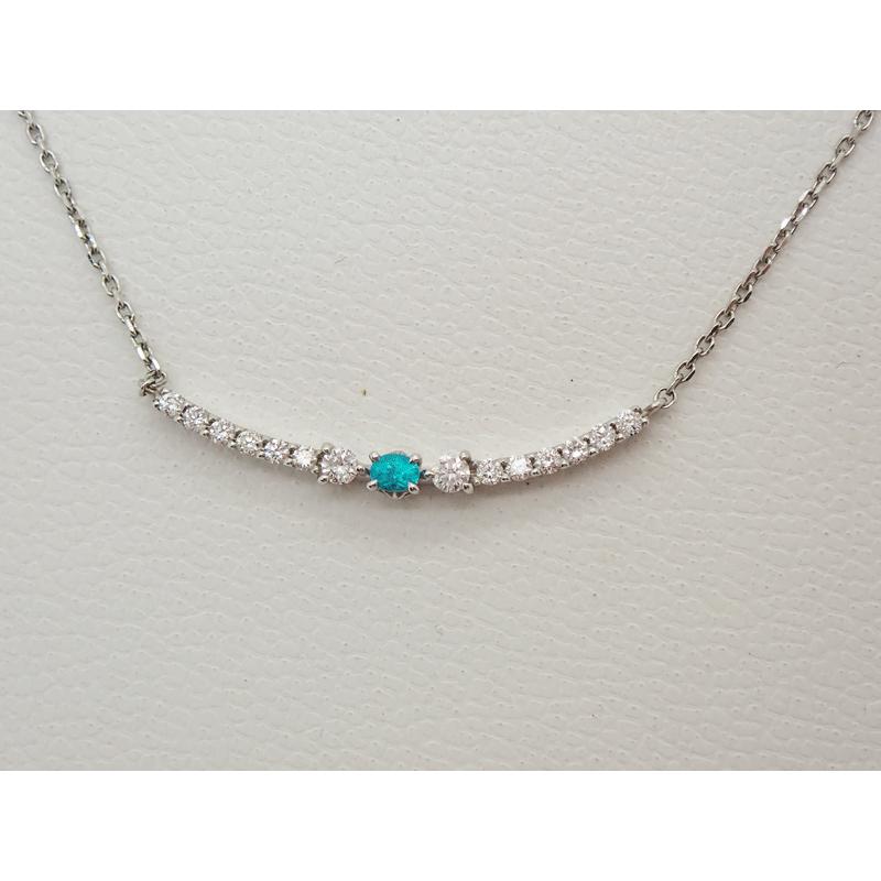 STAR JEWELRY スタージュエリー PT950 40cm パライバトルマリン