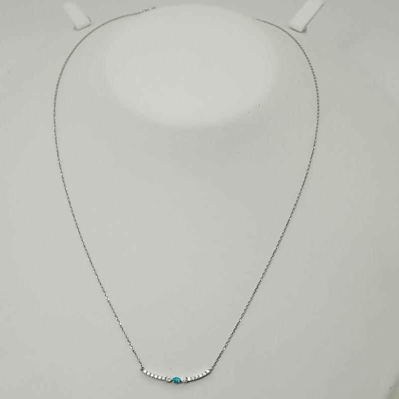 STAR JEWELRY スタージュエリー PT950 40cm パライバトルマリン