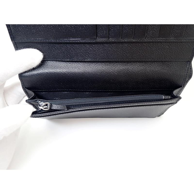 未使用 保管品】シャネル CHANEL ココボタン 長財布 黒 箱・ギャラン