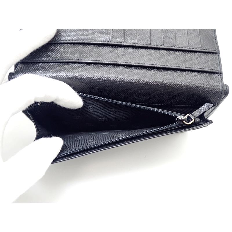 未使用 保管品】シャネル CHANEL ココボタン 長財布 黒 箱・ギャラン