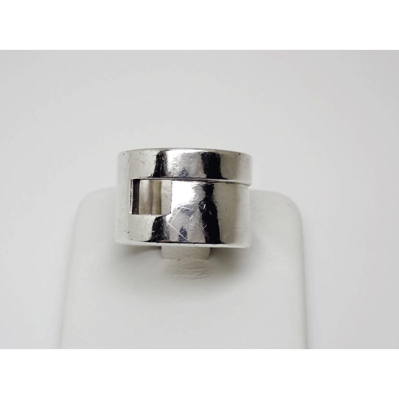 GUCCI グッチ ビンテージリング　シルバー925 GUCCI】 グッチ SV925 シルバー ヴィンテージ リング ＃13.5号