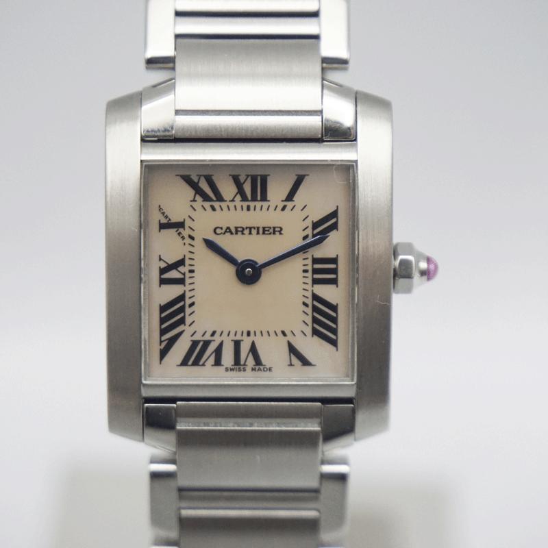 CARTIER カルティエ タンクフランセーズ SM 腕時計 ウォッチ W51028Q3