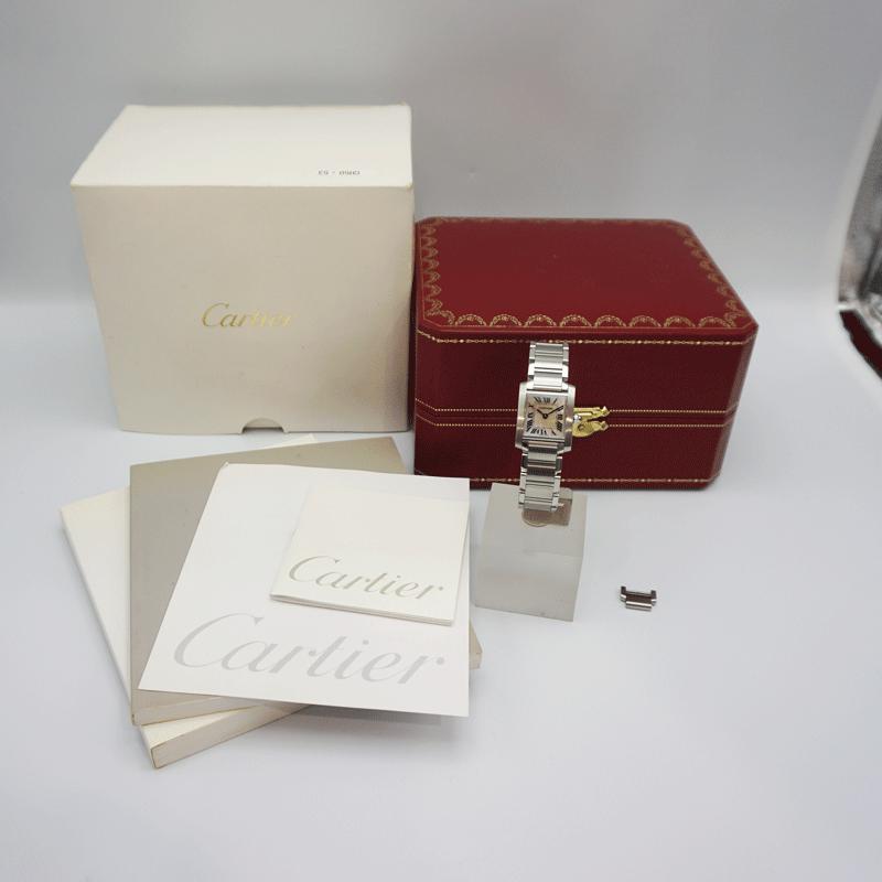 CARTIER カルティエ タンクフランセーズ SM 腕時計 ウォッチ W51028Q3