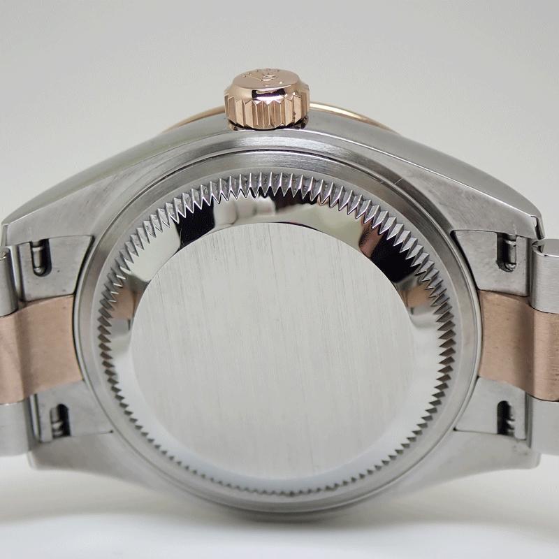 中古 ロレックス ROLEX 279381RBR ランダムシリアル ホワイトシェル /ダイヤモンド レディース 腕時計 ROLEX - 中古 ロレックス ROLEX 279381RBR ランダムシリアル ホワイト