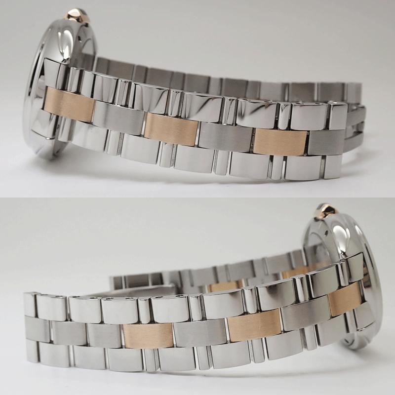 カルティエ 【CARTIER】クレ ドゥ カルティエ ウォッチ 35mm スティール オートマティック K18PG コンビブレス レディース 自動巻き 女性用腕時計 W2CL0003 CLE DE CARTIER WATCH SS AT【Aランク】【中古】 Cartier - カルティエ 【CARTIER】クレ ドゥ カルティエ ウォッチ 35mm