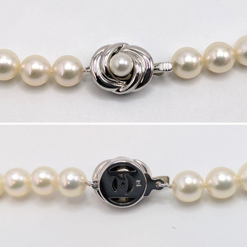 TASAKI 田崎真珠 タサキ パールネックレス 43cm 7.5mm〜8.0mm TASAKI 田崎真珠 タサキ パールネックレス 43cm 7.5mm〜8.0mm