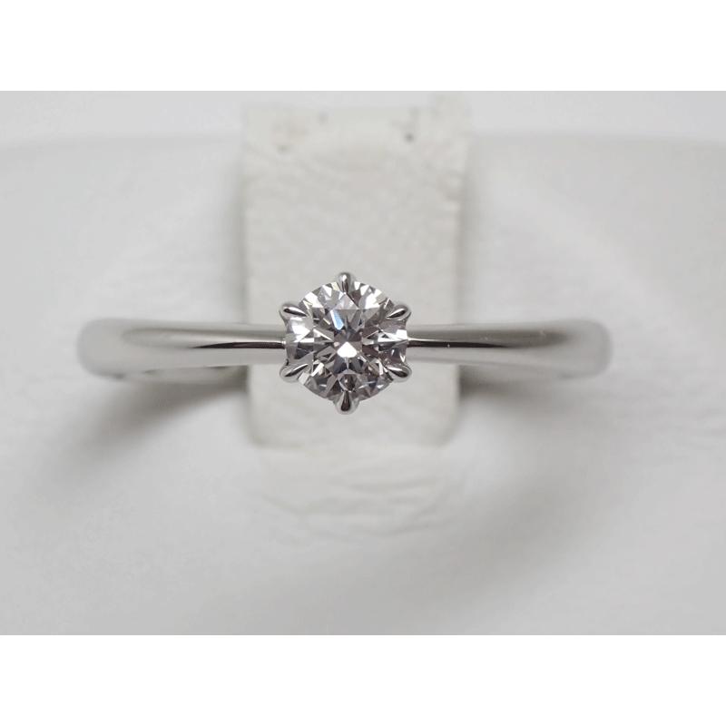 ROYAL ASSCHER ロイヤルアッシャー ダイヤ リング 0.21ct Fカラー VVS2