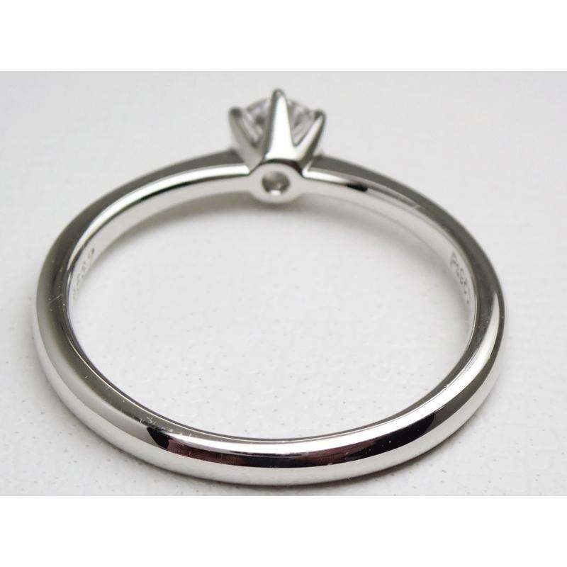 ROYAL ASSCHER ロイヤルアッシャー ダイヤ リング 0.21ct Fカラー VVS2