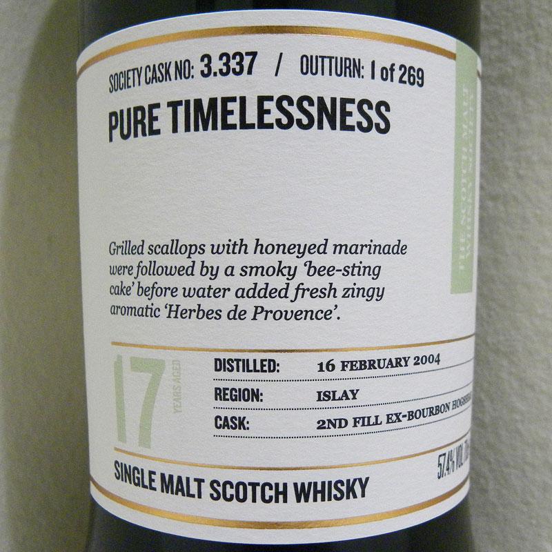 希少品】SMWS 未開栓 ボウモア BOWMORE 17年 3.337 2nd fill EX
