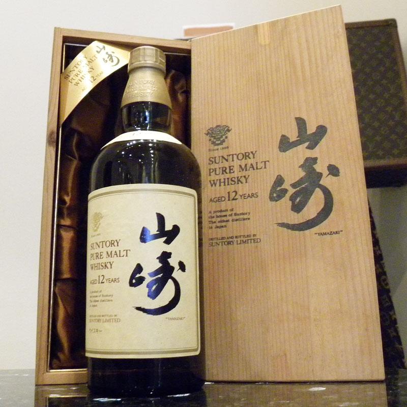 福島県内発送！！ SUNTORY WHISKY 山崎 12年 サントリー ピュアモルト 