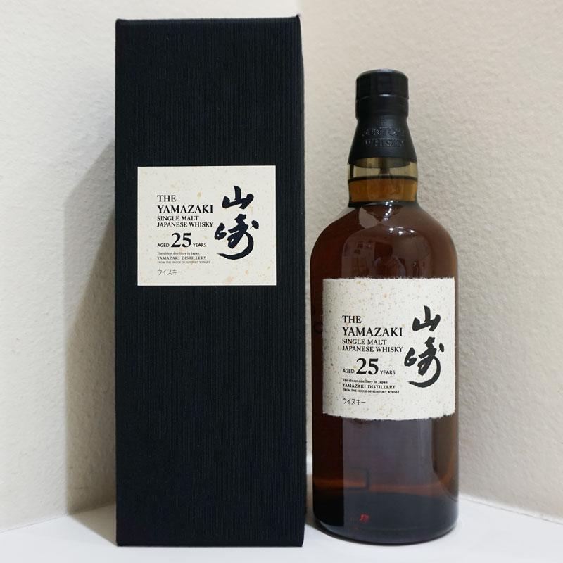 福島県内発送 20歳以上！！未開栓 SUNTORY WHISKY 山崎 25年 