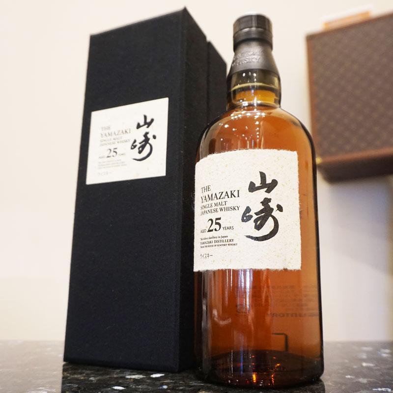 【未開栓】SUNTORY サントリー 山崎 25年 シングルモルト 福島県内発送 20歳以上！！未開栓 SUNTORY WHISKY 山崎 25年