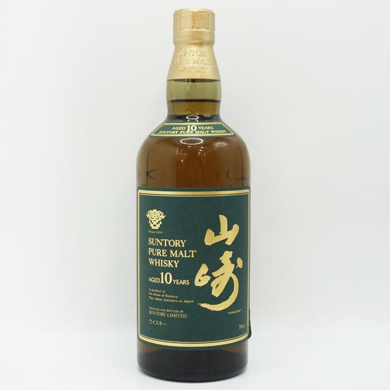 福島県内限定発送! 未開栓 SUNTORY WHISKY 山崎 10年 サントリー
