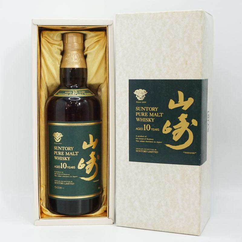 福島県内限定発送! 未開栓 SUNTORY WHISKY 山崎 10年 サントリー