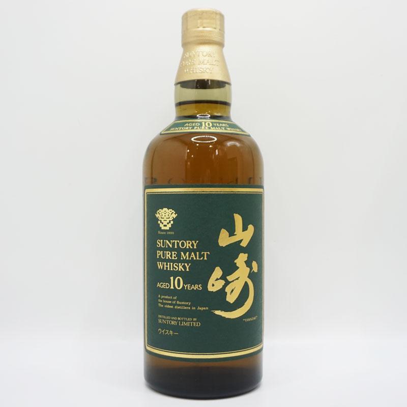 福島県内限定発送! 未開栓 SUNTORY WHISKY 山崎 10年 サントリー