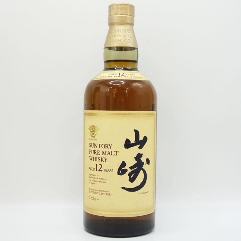 福島県内発送！20歳以上！【未開栓】 SUNTORY サントリー 山崎 12年
