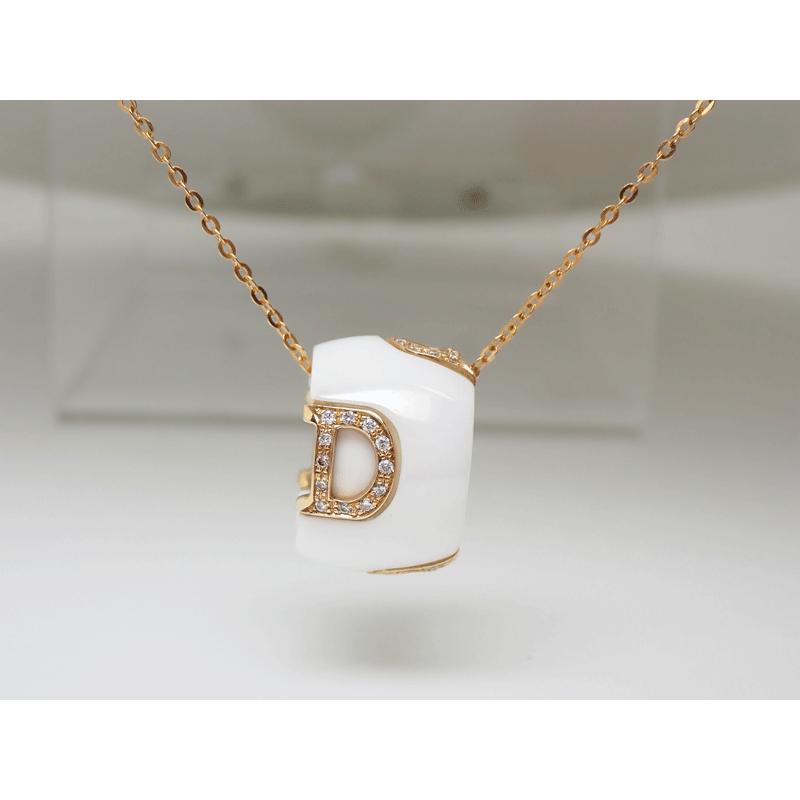 DAMIANI Dアイコン ダイヤ ダミアーニ 750 PG／セラミック D 