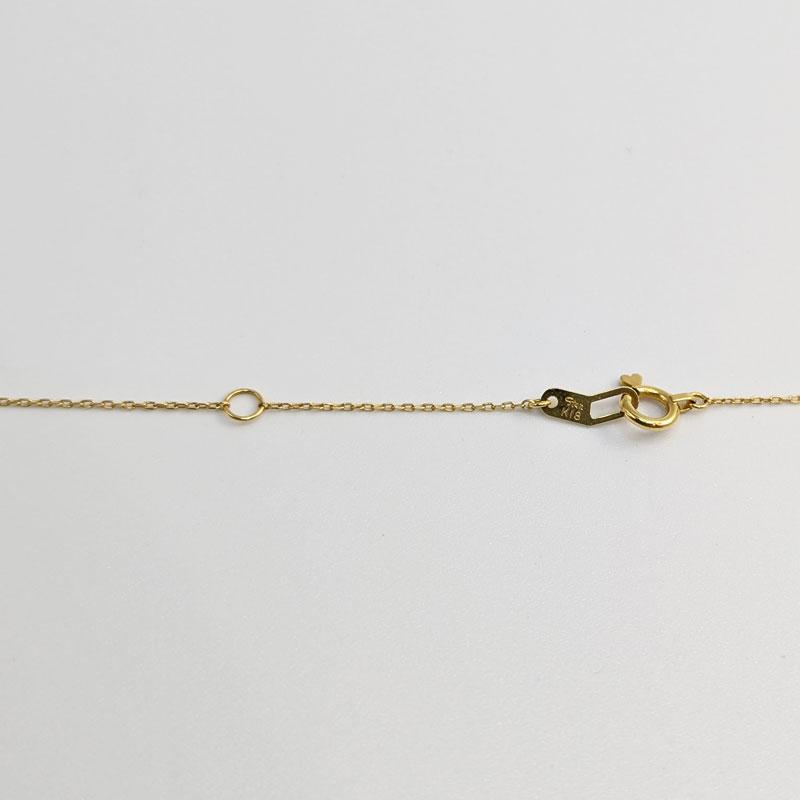 STAR JEWELRY スタージュエリー K18 ダイヤモンド ネックレス マイクロ  