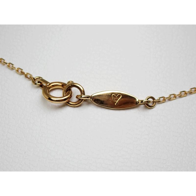 AHKAH アーカー ハートパヴェモアイアン ネックレス K18 VC0985010100