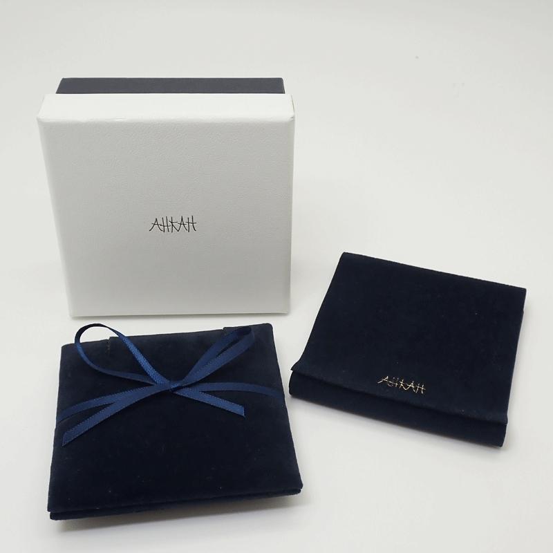 AHKAH アーカー ハートパヴェモアイアン ネックレス K18 VC0985010100