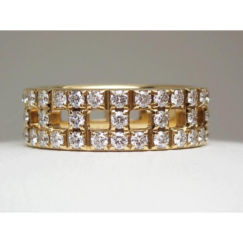 【TIFFANY&CO.】ティファニー T トゥルー ワイド リング RG TIFFANY&Co.（ティファニー） T トゥルー ワイド リング 指輪 イエロー