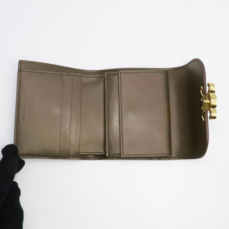 CELINE（セリーヌ） 未使用 スモールフラップウォレット トリオンフ