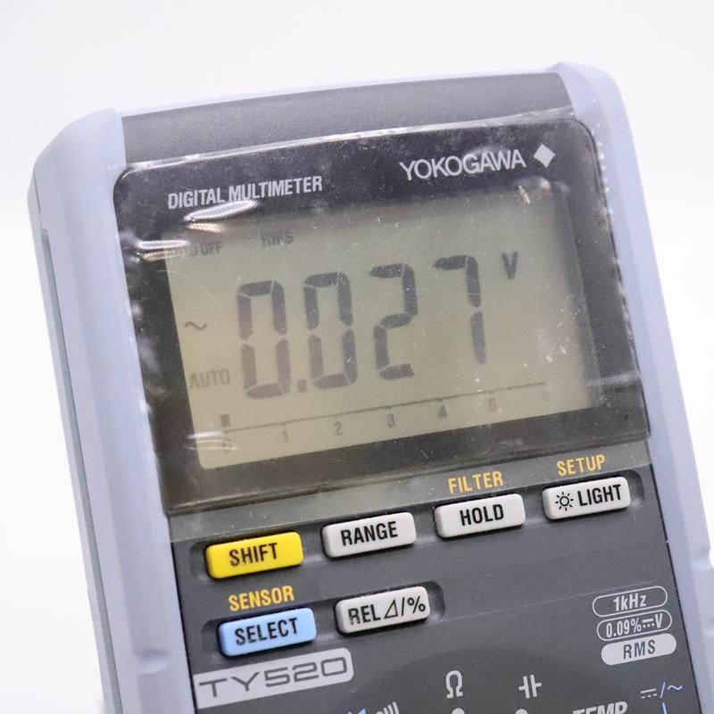 横河 YOKOGAWA TY520 DIGITAL MULTIMETER デジタルマルチメーター DMM 