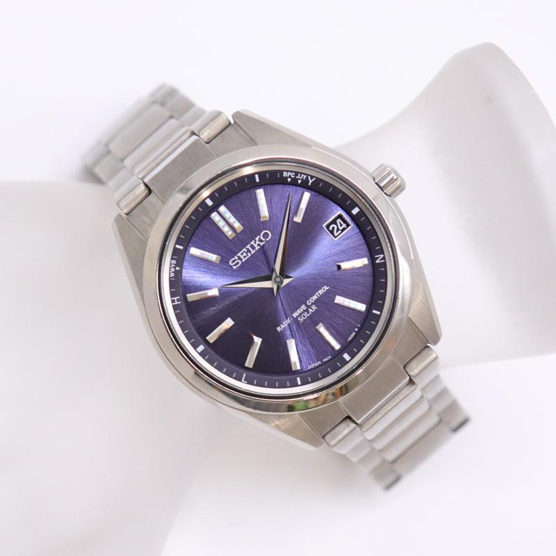 BRIGHTZ SEIKO セイコー ブライツ SAGZ081 7B24-0BH0 ネイビー文字盤 