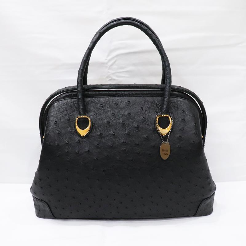 未使用 保管品 SUN-ACE サンエース オーストリッチ ポーチ付