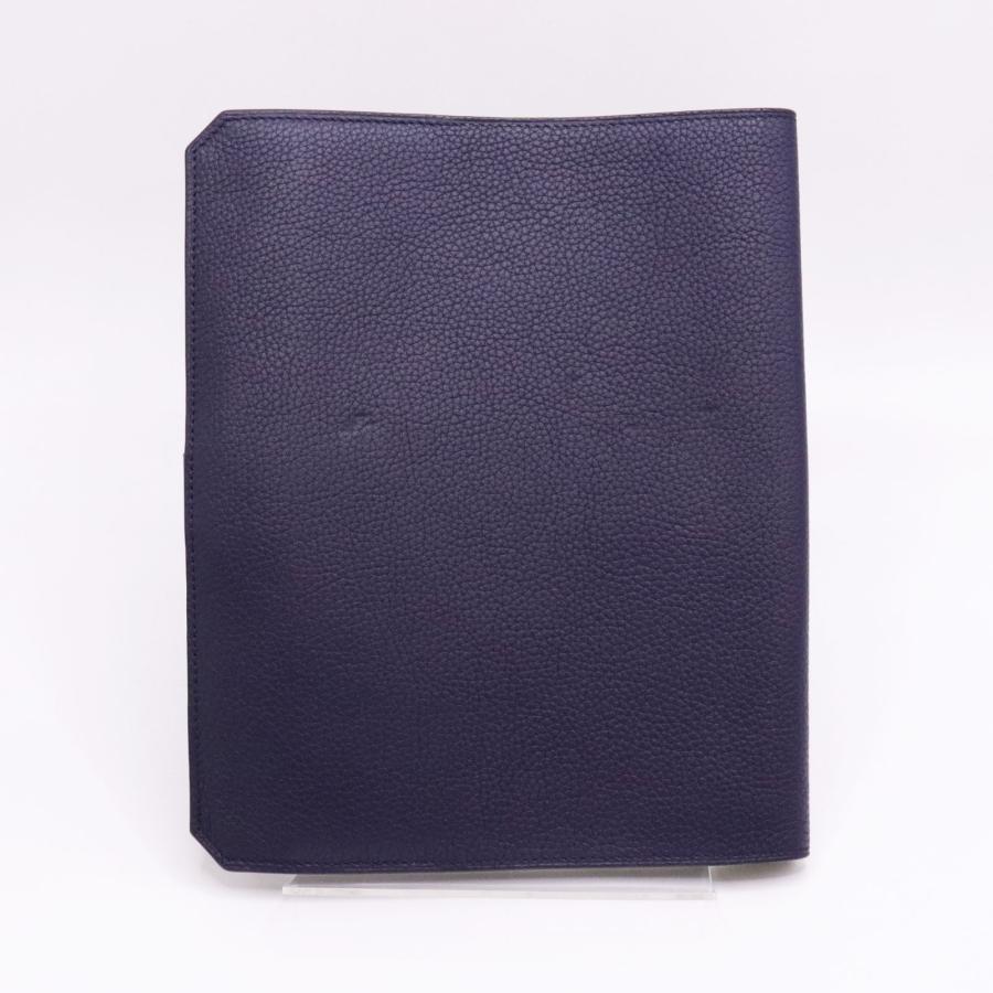 dunhill（ダンヒル） エンベロープ 手帳カバー ネイビー レザー 文房具