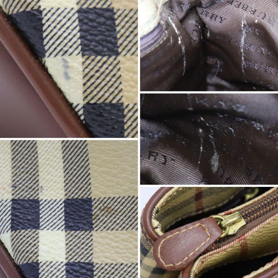 BURBERRY（バーバリー） ミニトート ハンドバッグ PVC ノバチェック