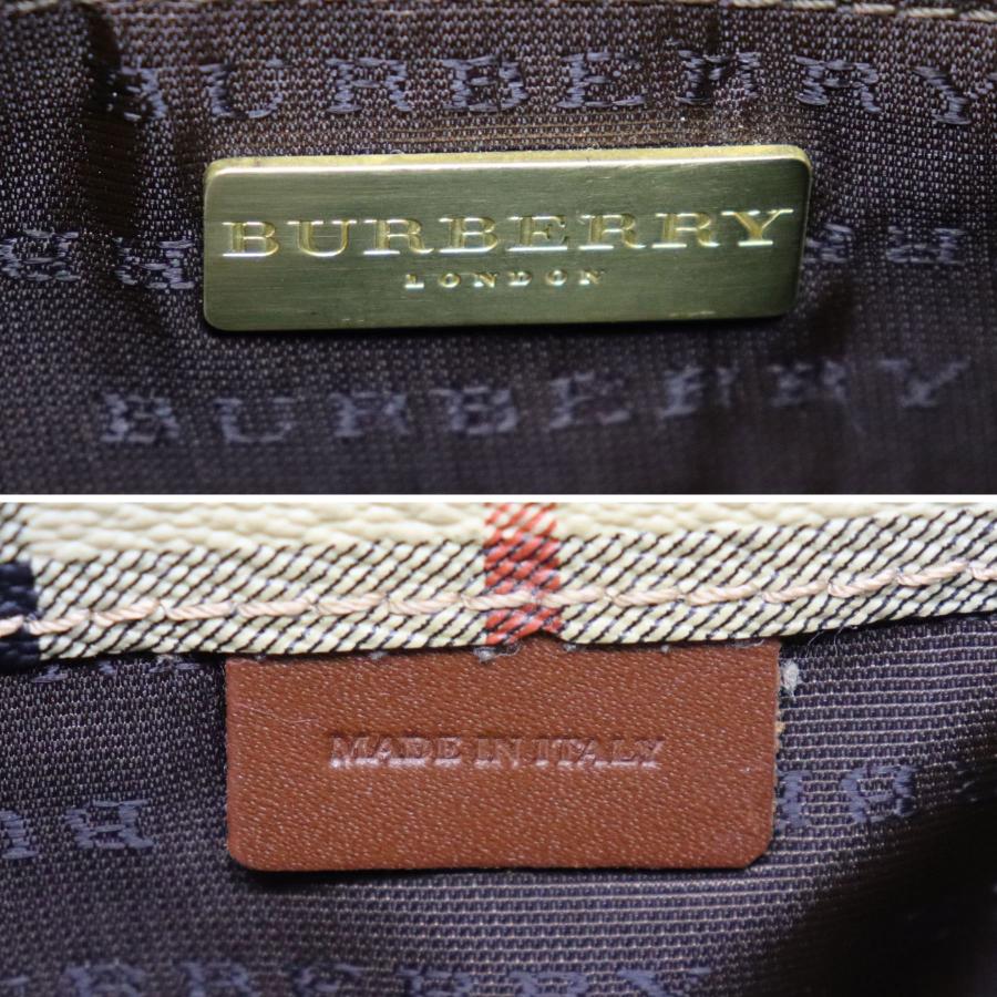 BURBERRY（バーバリー） ミニトート ハンドバッグ PVC ノバチェック
