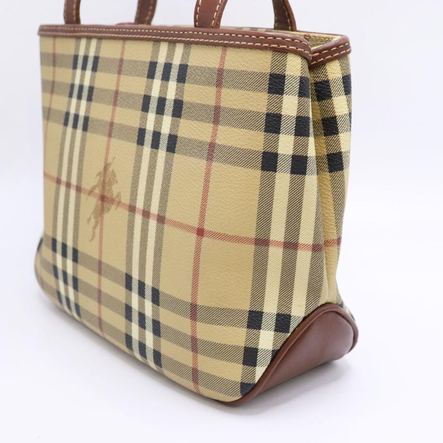 BURBERRY（バーバリー） ミニトート ハンドバッグ PVC ノバチェック