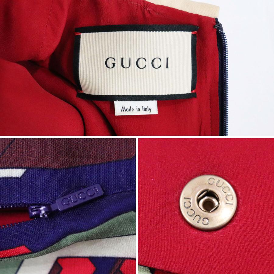 GUCCI（グッチ） イタリア製 GGマーモント レトロ チェーン柄
