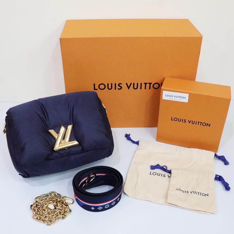 ルイヴィトン (LV SKI) ツイスト MM M23386 ショルダーバッグ LOUIS VUITTON LV SKI TWIST MM PADDED SHOULDER BAG WOVEN REMOVABLE